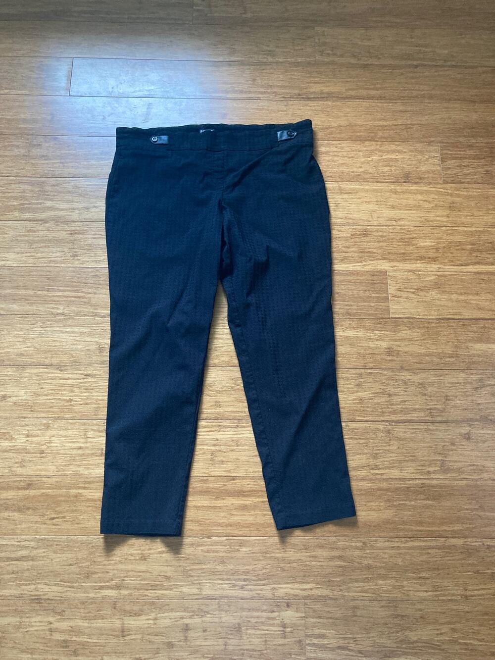 SOHO Apparel Black Pull On Pants, Size 3X